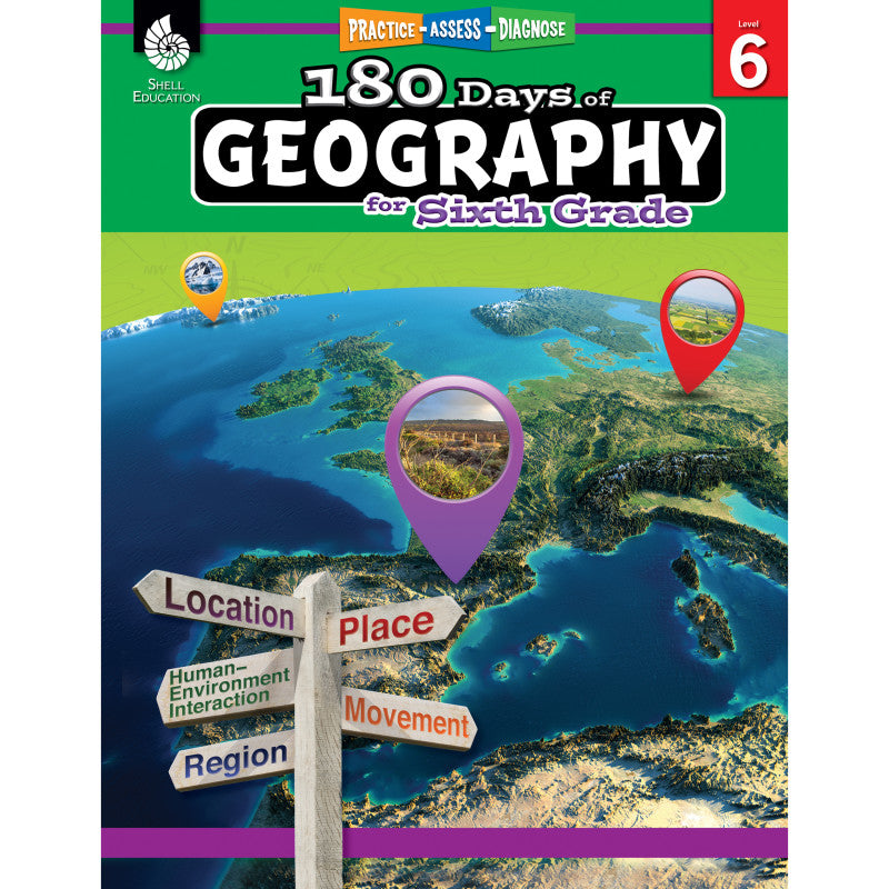 180 DAYS OF GEOGRAPHY GRADE 6 HISTORY BOOK