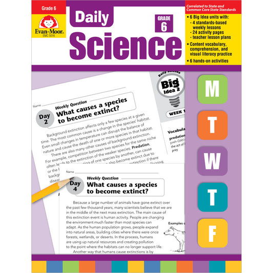 DAILY SCIENCE BOOK GR 6