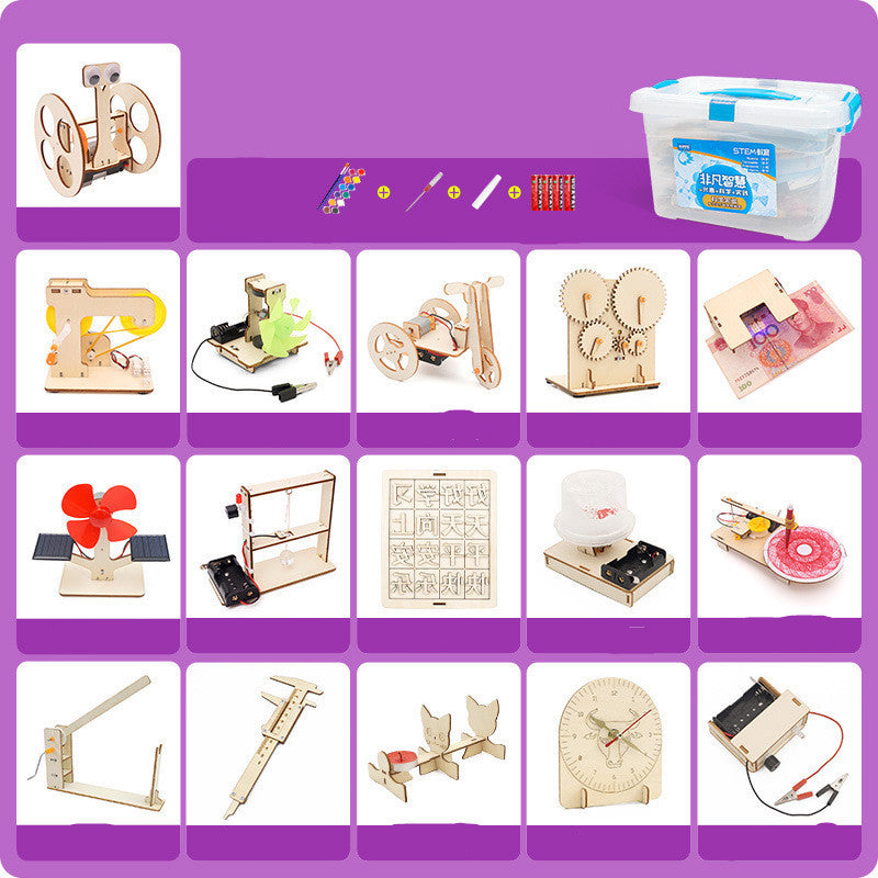 Physical Science Equipment Experimental Materials Pack STEM DIY Kit (Large Kit)