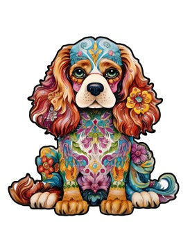 Dog Wooden Puzzles STEM KIt