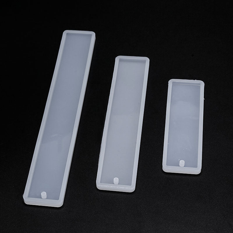 Epoxy Blank Bookmark Mould Epoxy Ruler Mould Mirror Jewelry