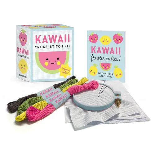 Kawaii Cross-Stitch Kit: Super Cute!