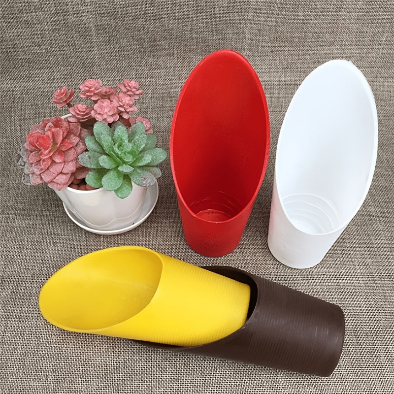 1pc Plastic Durable Bucket Spade Potting Spade Gardening Tool