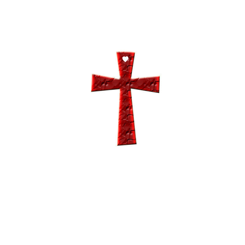 European And American Cross Epoxy Keychain Mould