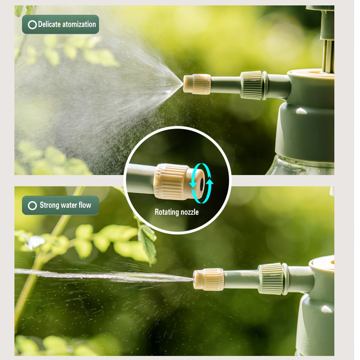 1.5L Large Pressure Sprayer Watering Can for Gardening