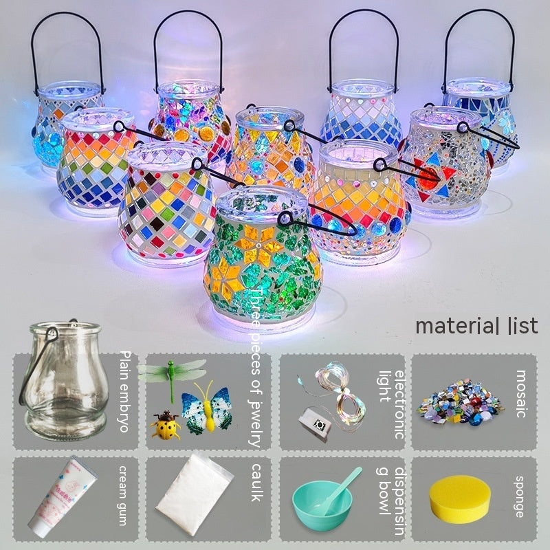 Mosaic Candlestick Kit