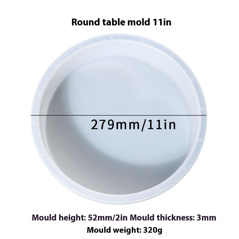 Diy Oversized Round Table Epoxy Mold Kit