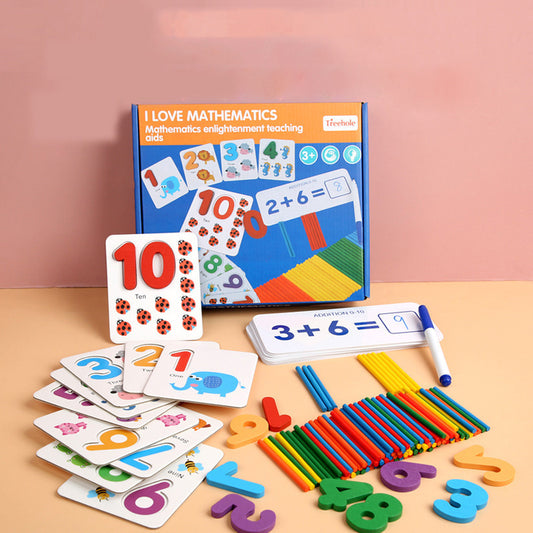 I love Mathematics Counting Sticks