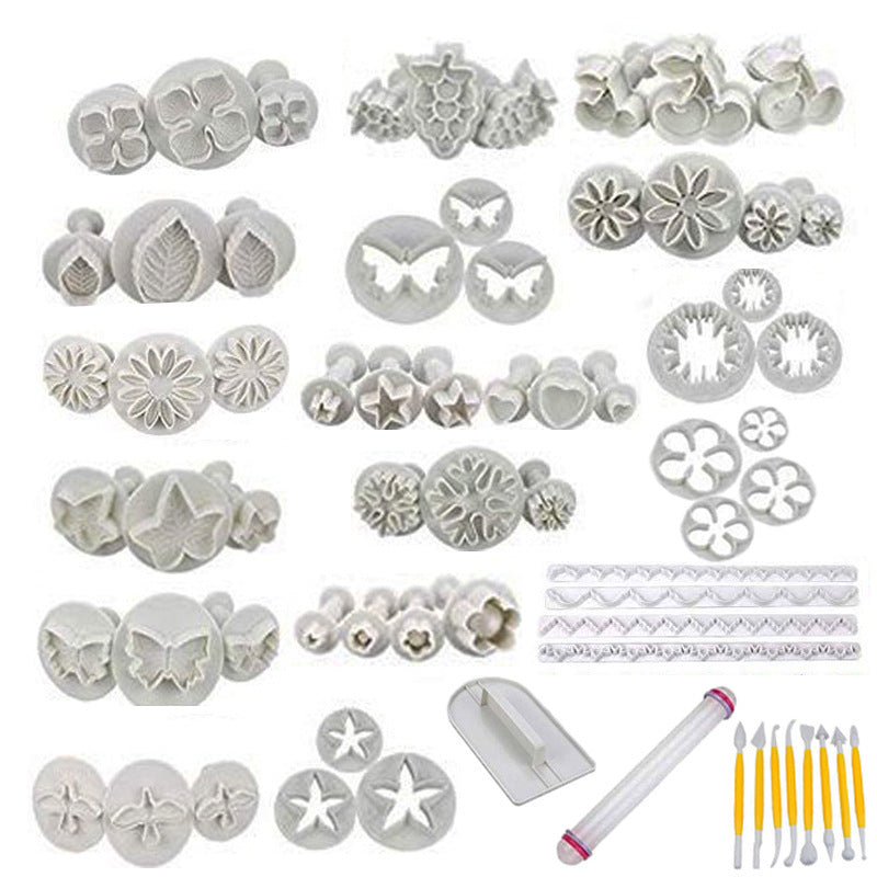 Plastic Spring Cookie Die-Cutting Die Kit