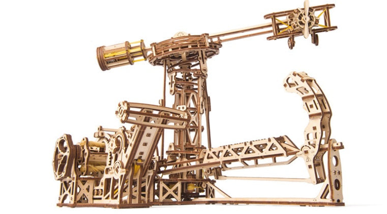 Wooden Plane In Flight STEM puzzle