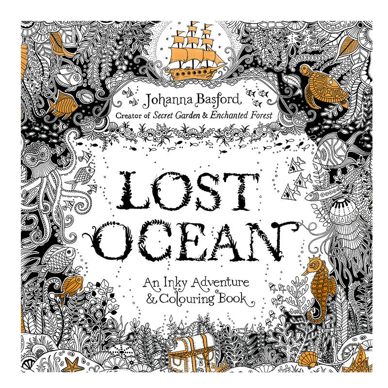 Secret garden coloring book