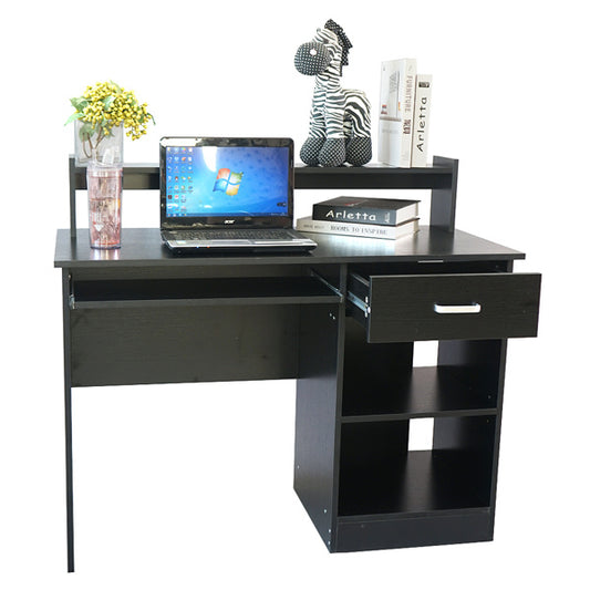 Simple Desk with drawer and shelfs