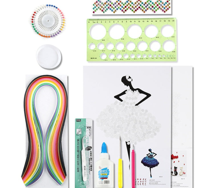 DIY Paper Craft Quill Craft Kit