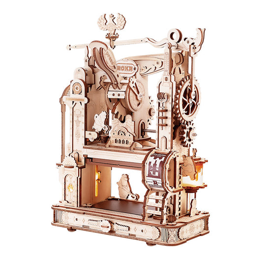 3D Wooden Puzzle Printing Press STEM KIT