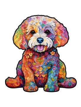 Dog Wooden Puzzles STEM KIt
