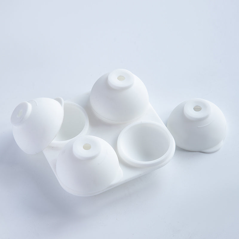 Four-ball Soap Silicone Mold