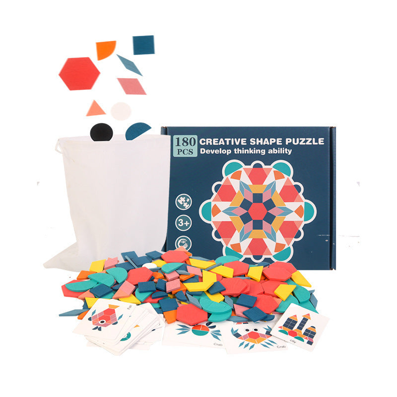 Tangram Wooden Puzzle Learning