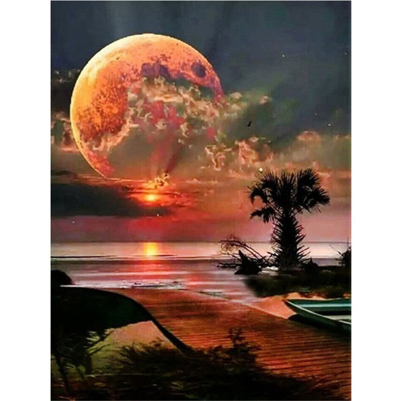 Moon 5d Diamond Painting