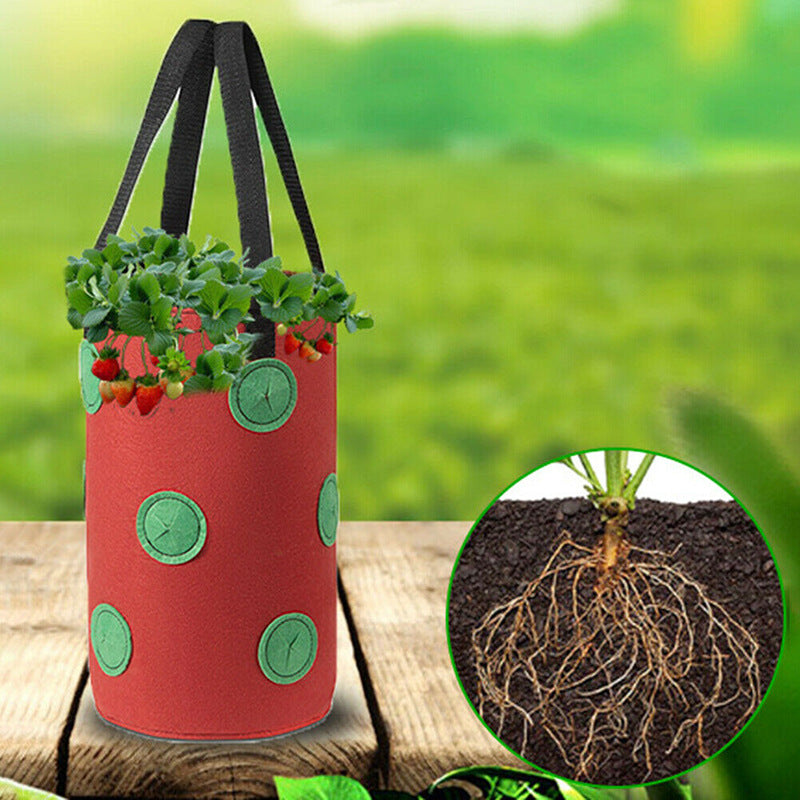 Grow Bag Vertical Garden Hanging Plant Bag
