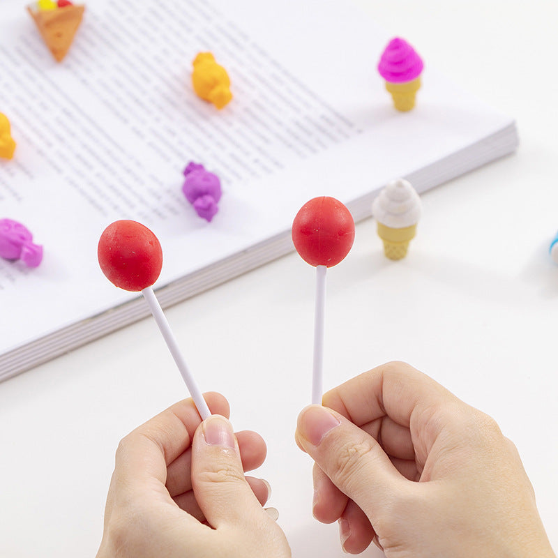 Creative Cute Snack Shape Eraser