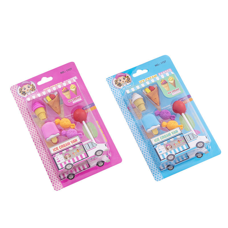 Creative Cute Snack Shape Eraser