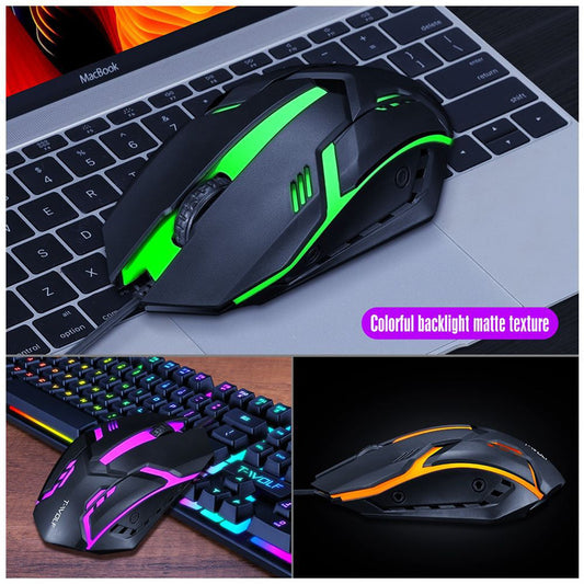 Wired Keyboard And Mouse Set