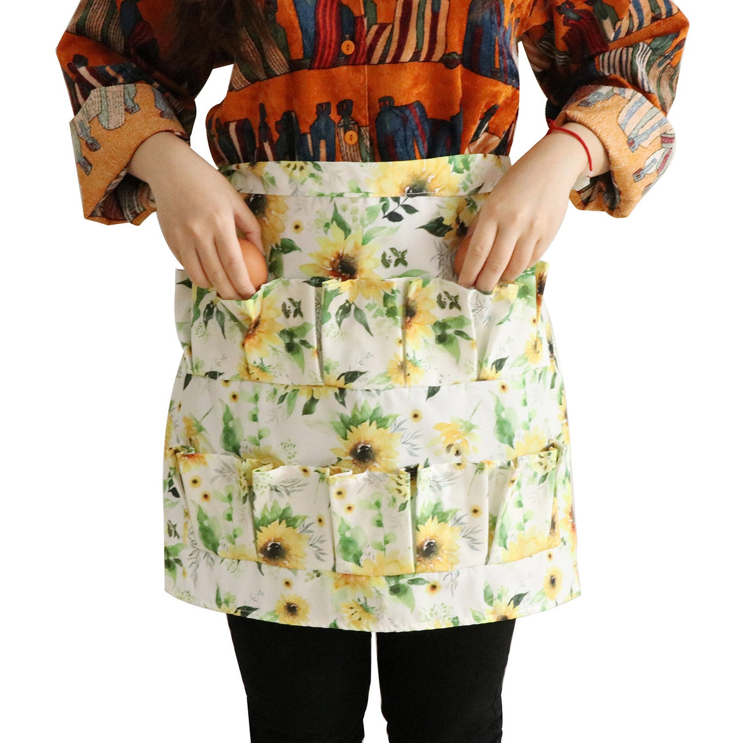 Apron for Collecting Eggs from Chickens, Ducks, And Geese