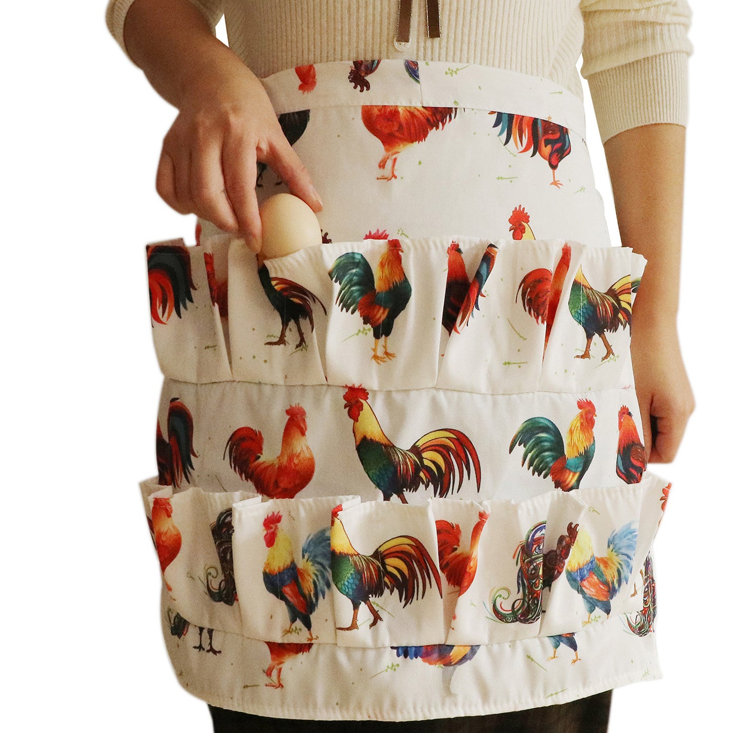 Apron for Collecting Eggs from Chickens, Ducks, And Geese