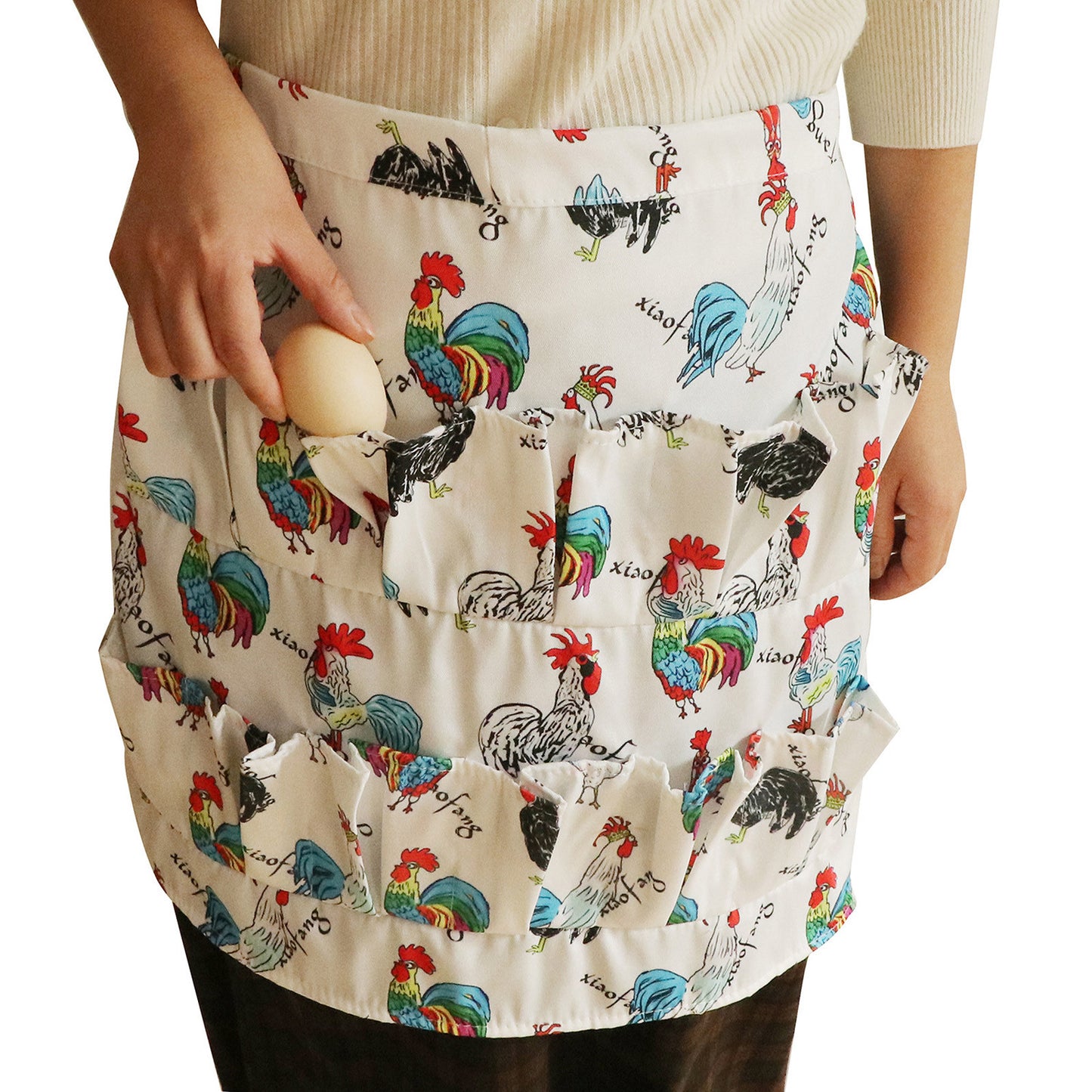 Apron for Collecting Eggs from Chickens, Ducks, And Geese