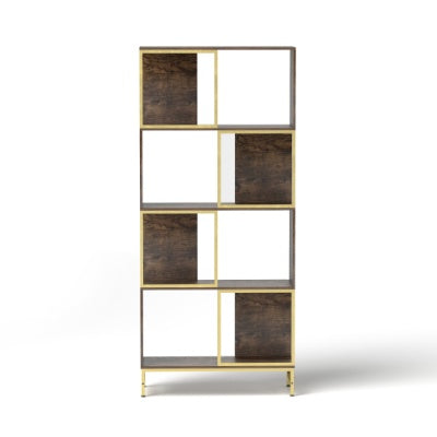 4-Tier Industrial Bookcase