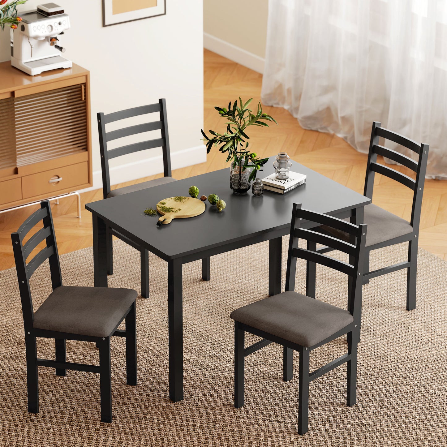 5-Piece Small Kitchen Table Set