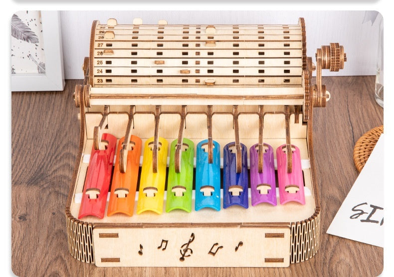 Wooden Piano Puzzle Music STEM Kit