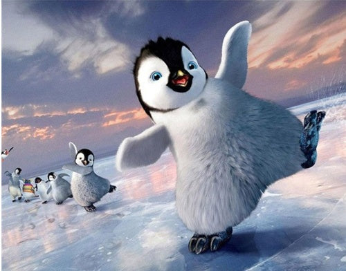 Diamon Painting Penguin