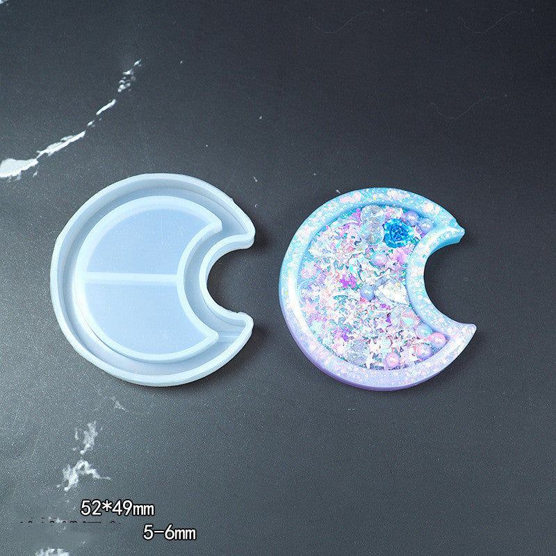 Quicksand Mold Love Crystal Epoxy