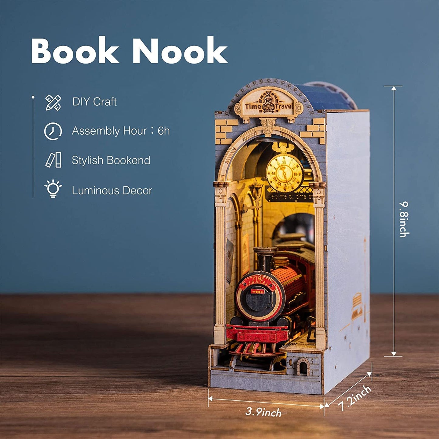 Robotime Rolife Book Nooks Series Stories In Books