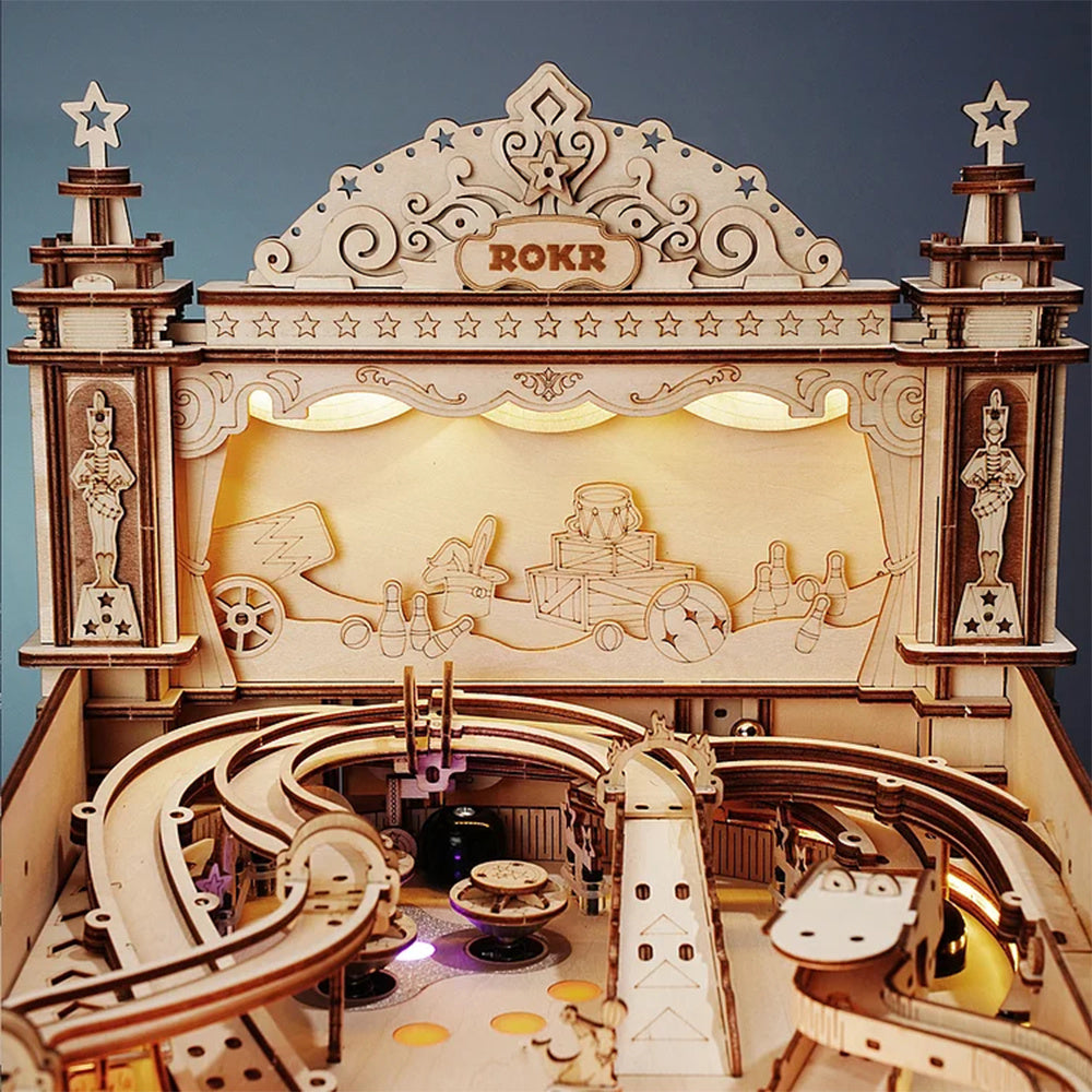 ROKR 3D Puzzle Pinball Machine STEM Kit