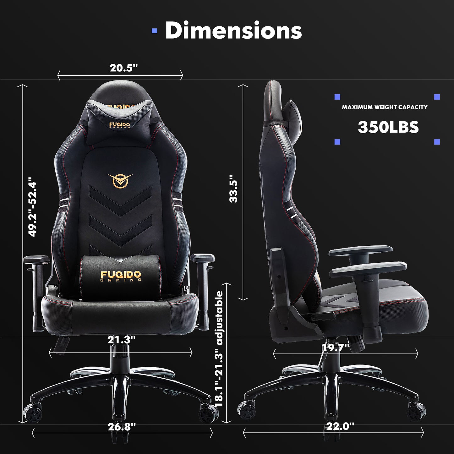 Tall Gaming Chair Racing Computer Gaming Chair