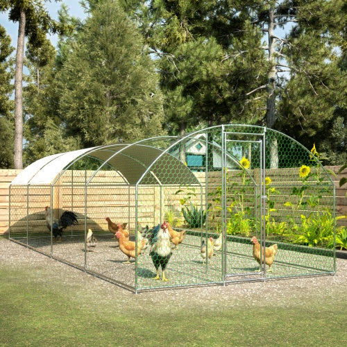 X-Large Chicken Coop Metal Chicken Track