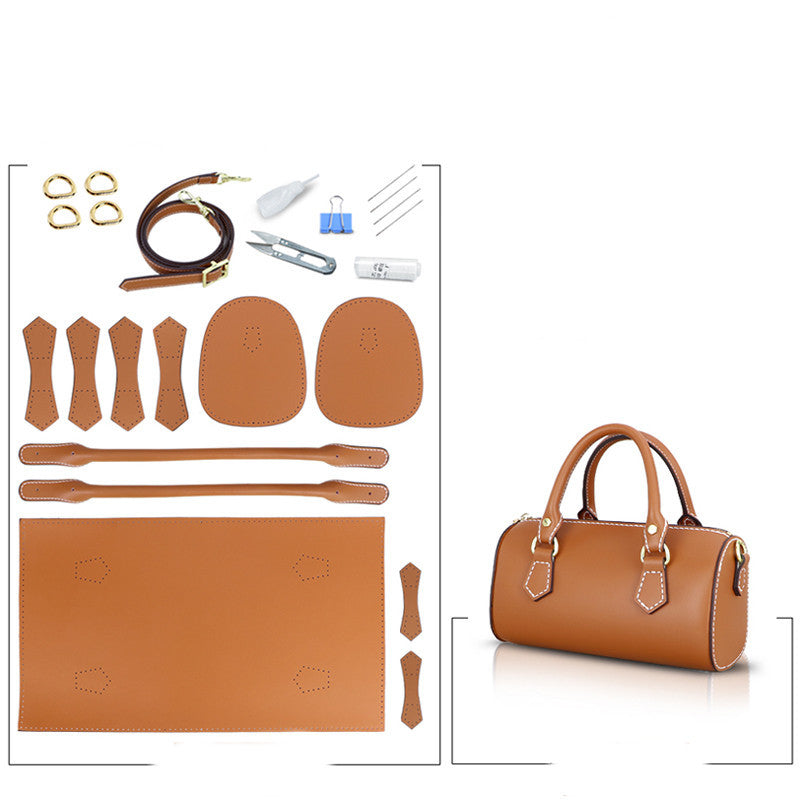 Handmade Fashon Bag Genuine Leather Sewing Kit