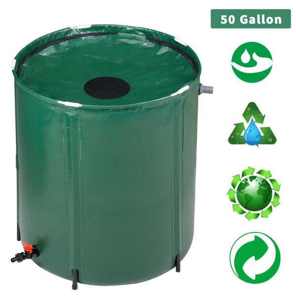 50 Gallon Folding Garden Rain Barrel