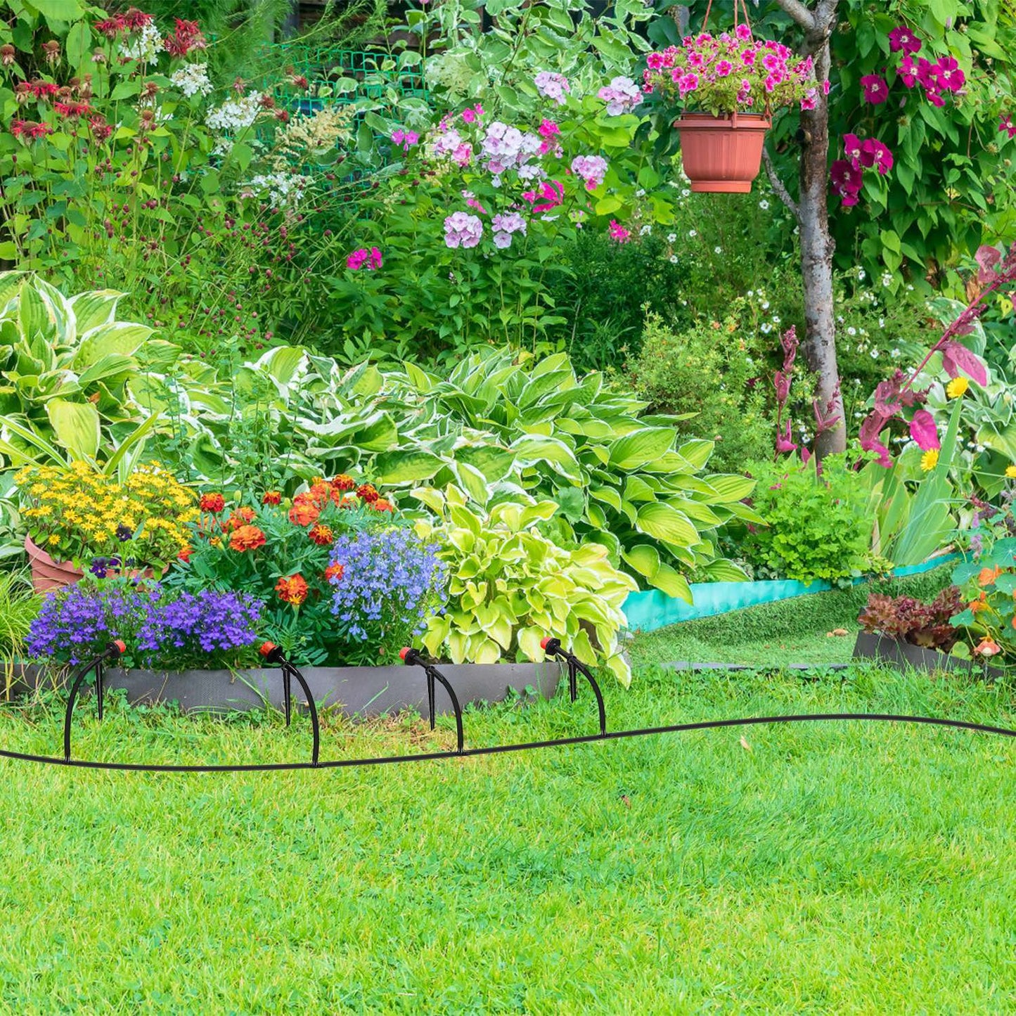 164FT Drip Irrigation Kit Automatic Garden I