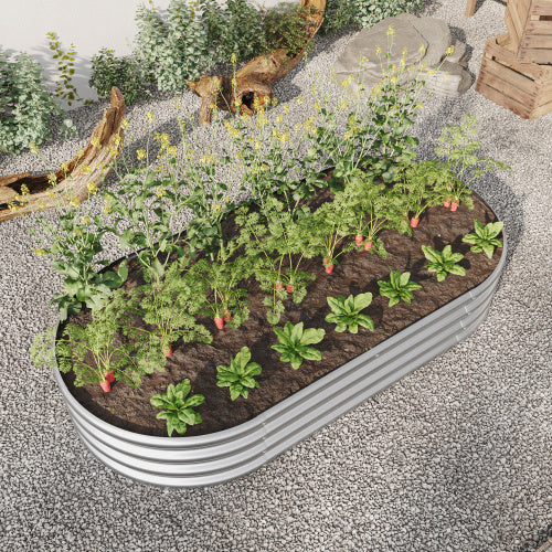 Raised Garden Bed Oval