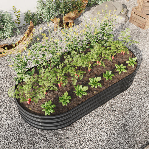 Raised Garden Bed Oval