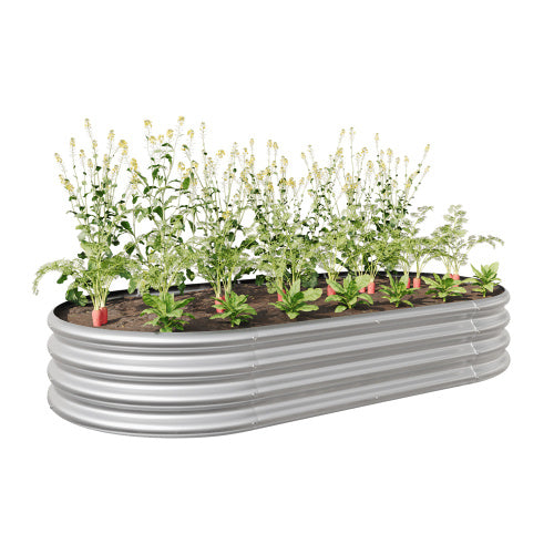 Raised Garden Bed Oval