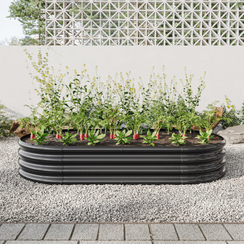 Raised Garden Bed Oval