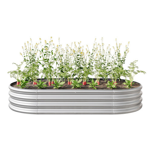 Raised Garden Bed Oval