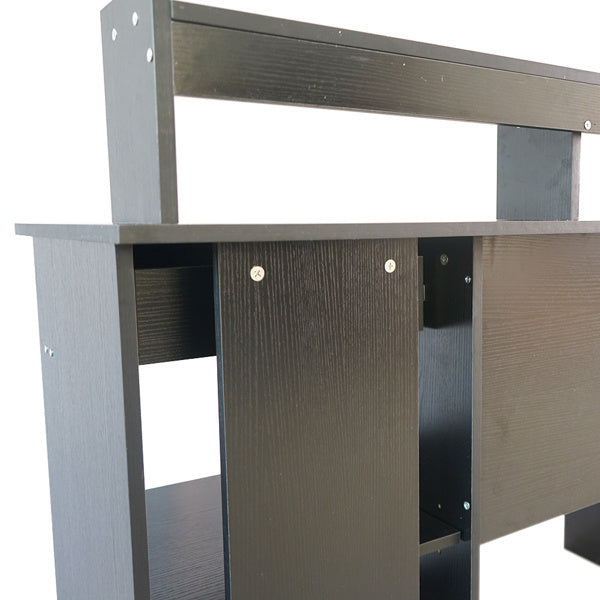 Simple Desk with drawer and shelfs