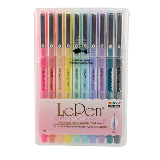 LEPEN PASTEL 10 COLORS PENS