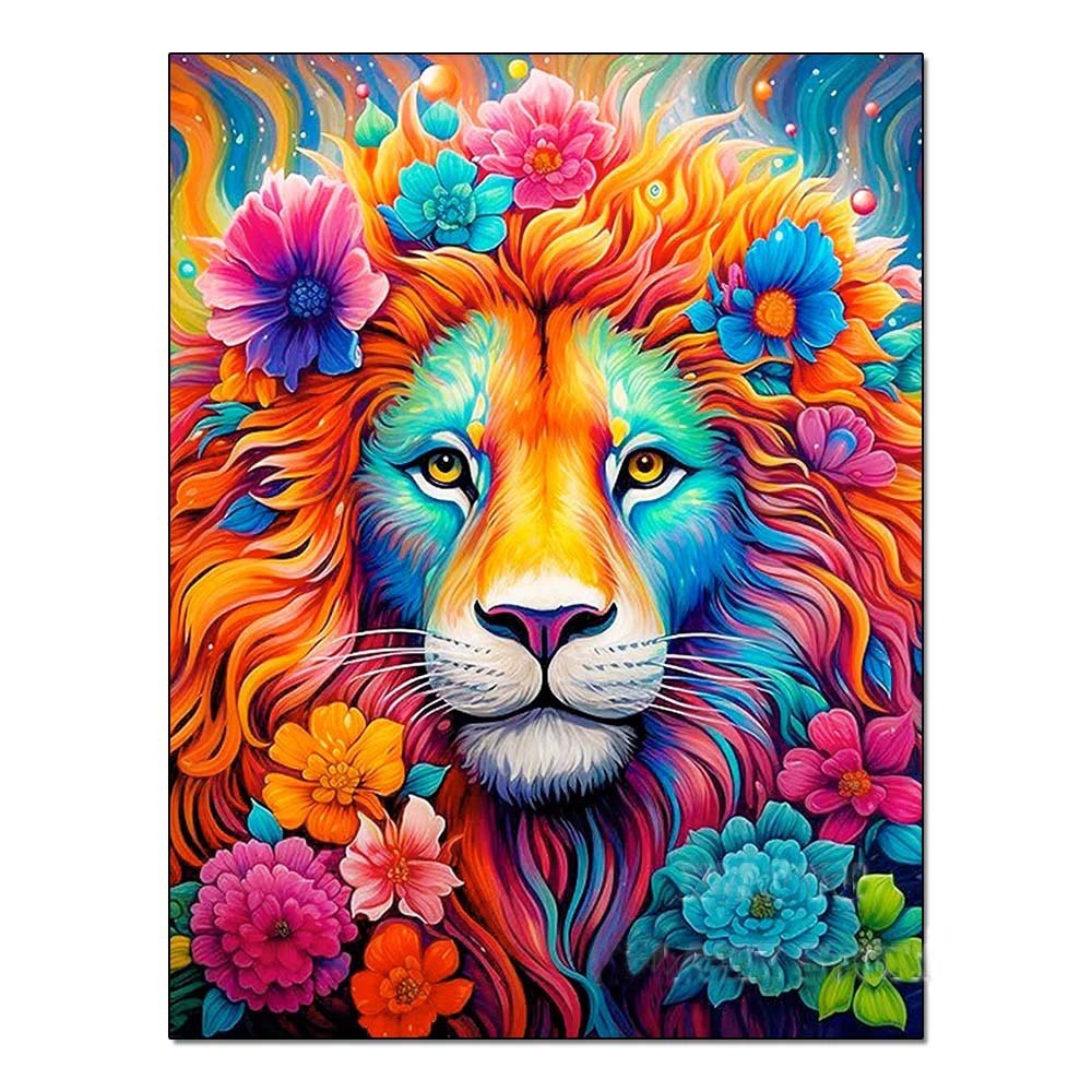 Diamond Painting Colorful Animals