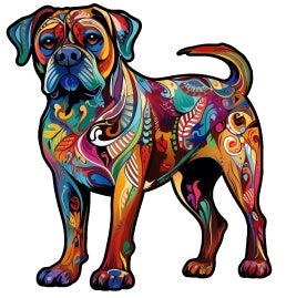 Dog Wooden Puzzles STEM KIt